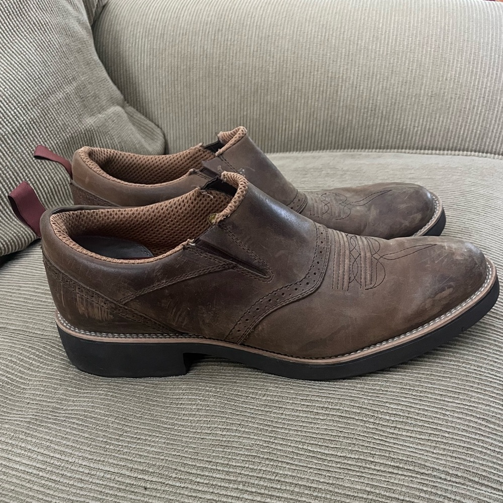 Men's Twisted X leather boot/shoes - size 14